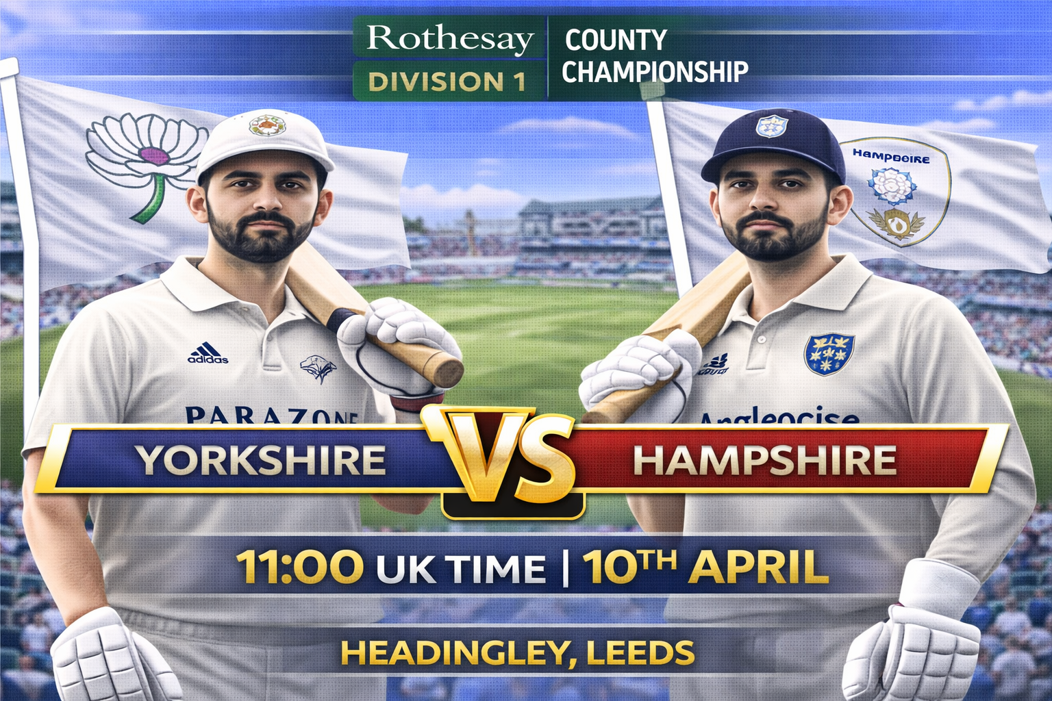 Read more about the article Yorkshire v Hampshire – 10 April – Preview & Prediction