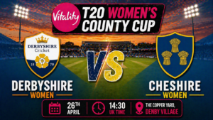 Derbyshire Women vs Cheshire Women Preview 26th April 26