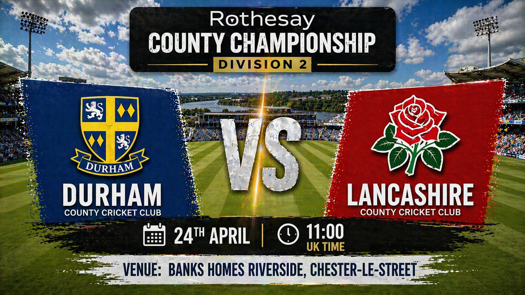 Read more about the article Durham v Lancashire – 24 April – Preview & Prediction