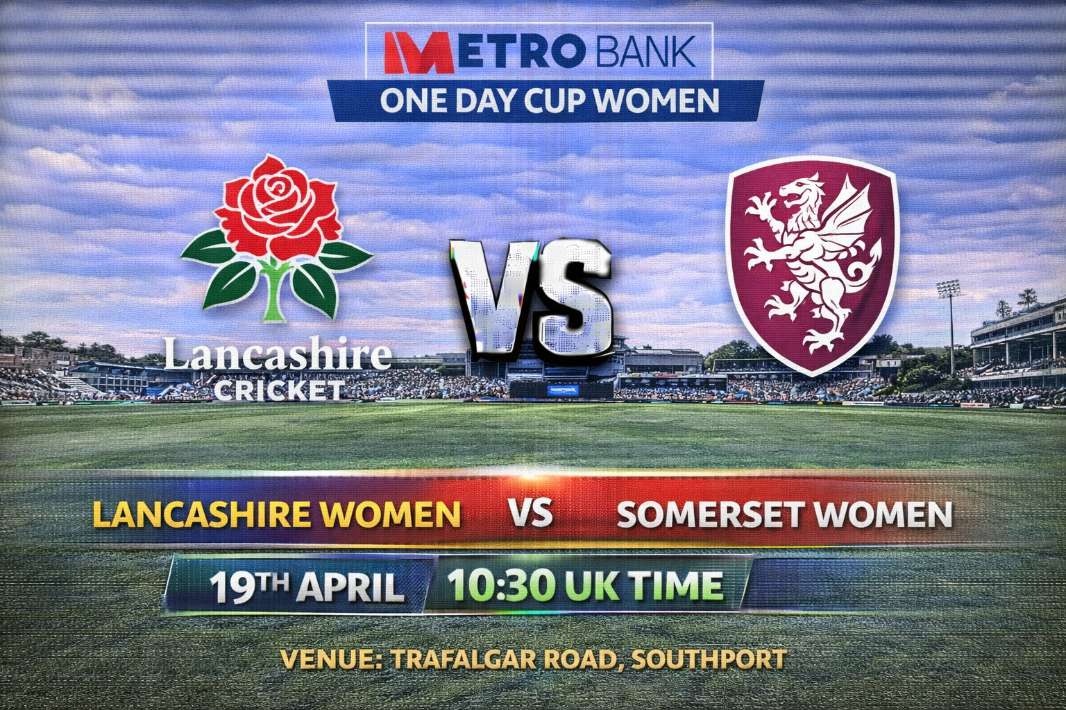 Read more about the article Lancashire Women v Somerset Women – 19 April – Preview & Prediction