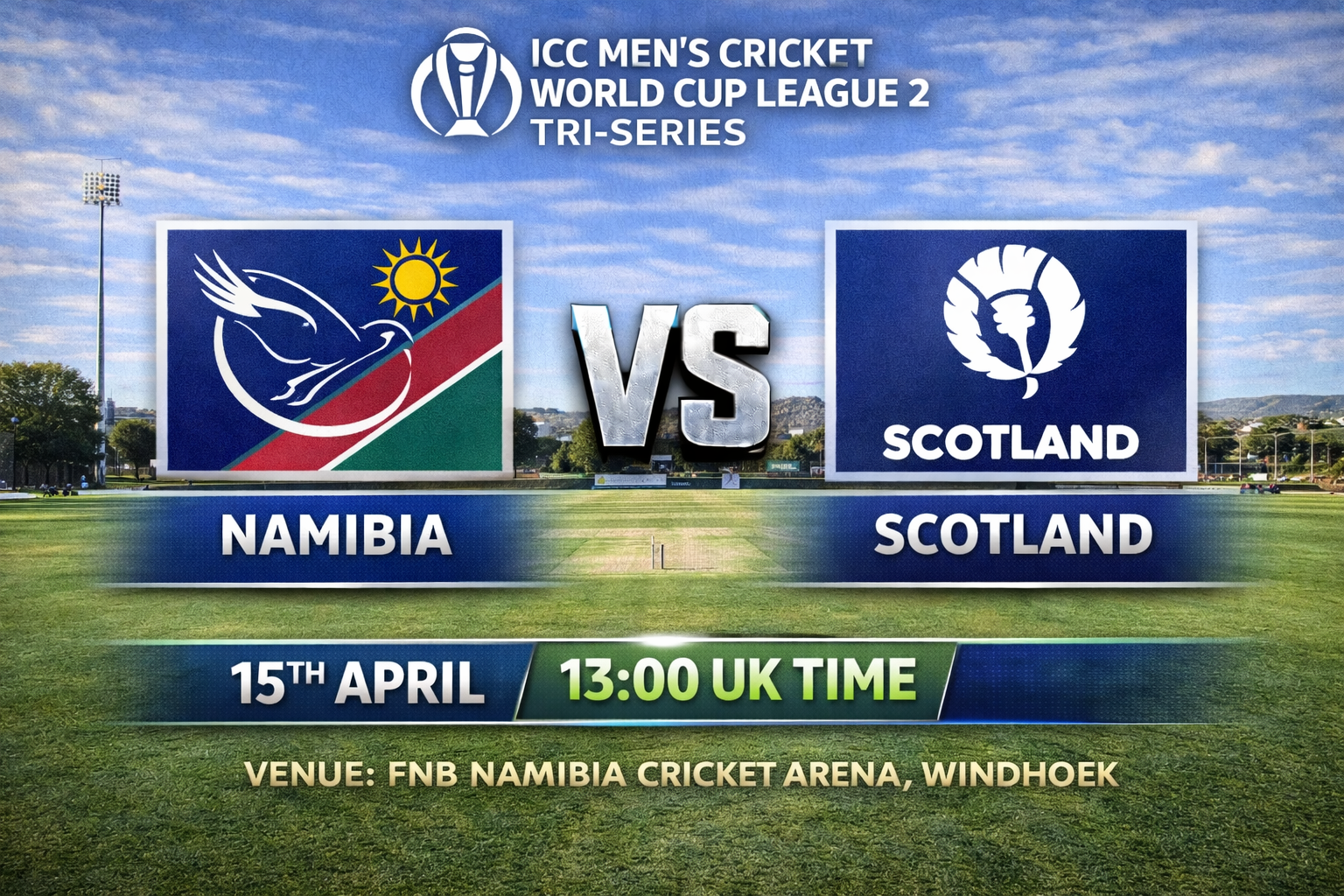 Read more about the article Namibia v Scotland – 15 April – Preview & Prediction
