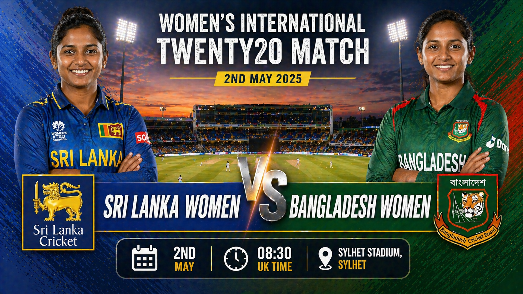 Read more about the article Sri Lanka Women v Bangladesh Women – 2 May – Preview & Prediction
