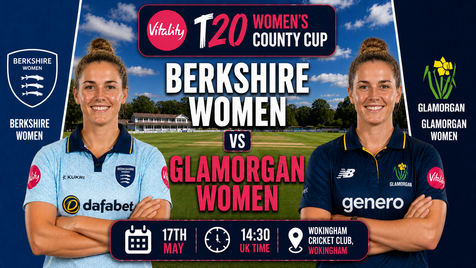Read more about the article Berkshire Women v Glamorgan Women – 17 May – Preview & Prediction