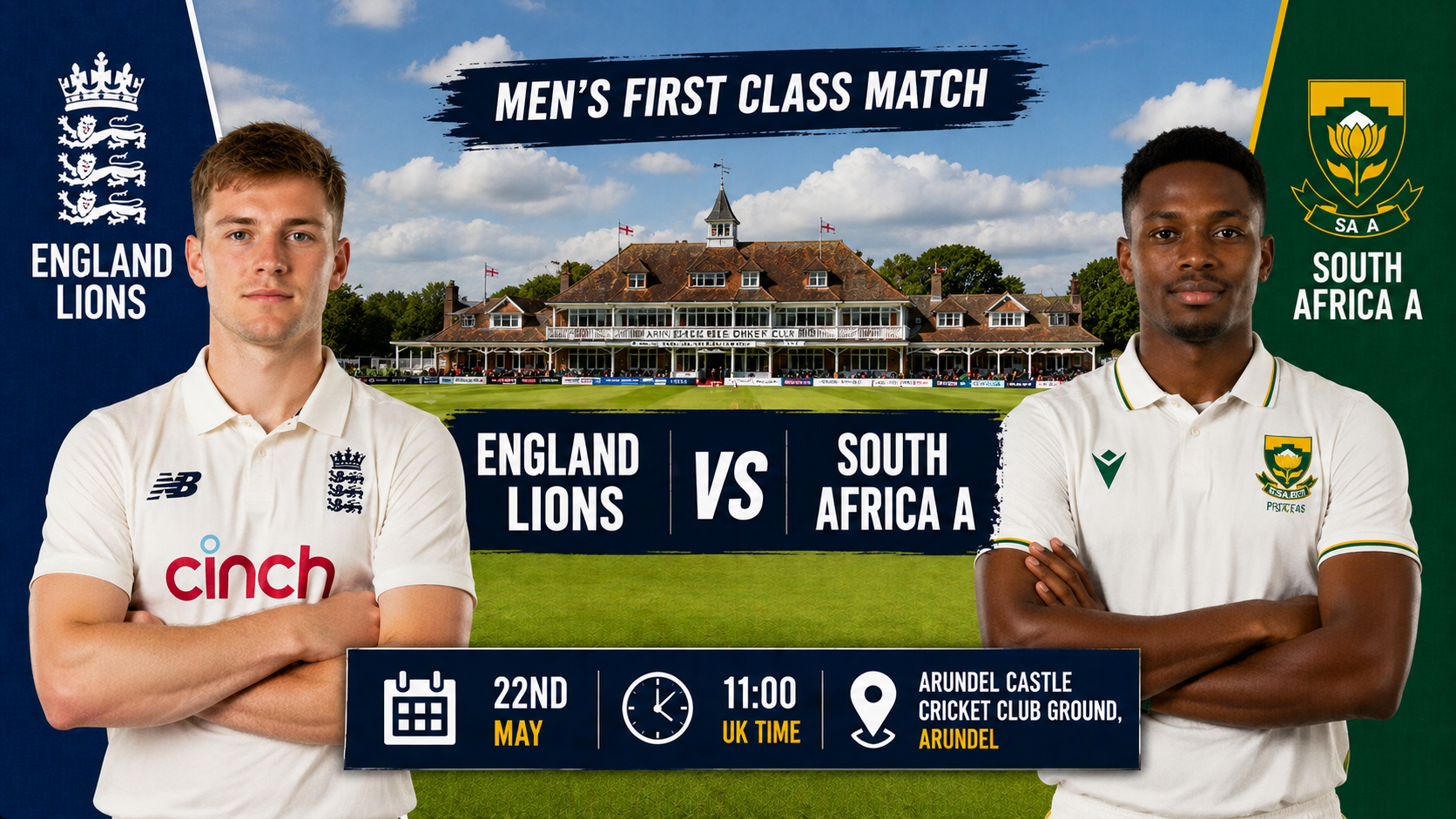 Read more about the article England Lions v South Africa A – 22 May – Preview & Prediction