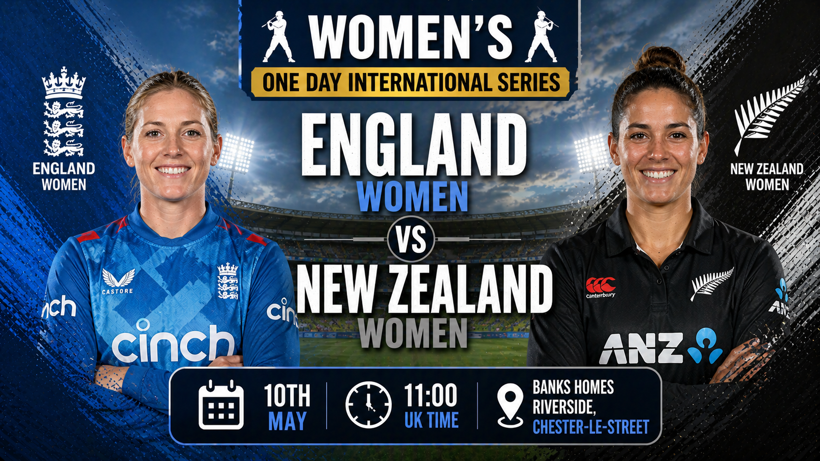 Read more about the article England Women v New Zealand Women – 10 May – Preview & Prediction