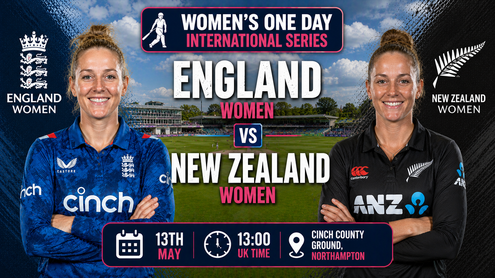 Read more about the article England Women v New Zealand Women – 13 May – Preview & Prediction