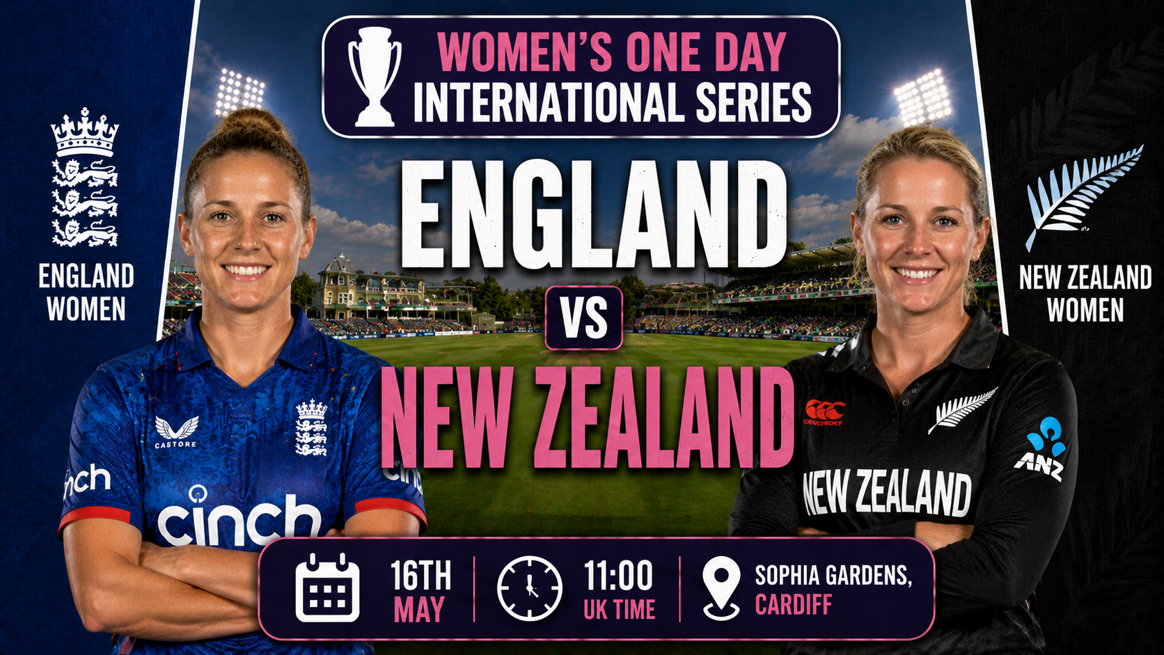 Read more about the article England Women v New Zealand Women – 16 May – Preview & Prediction