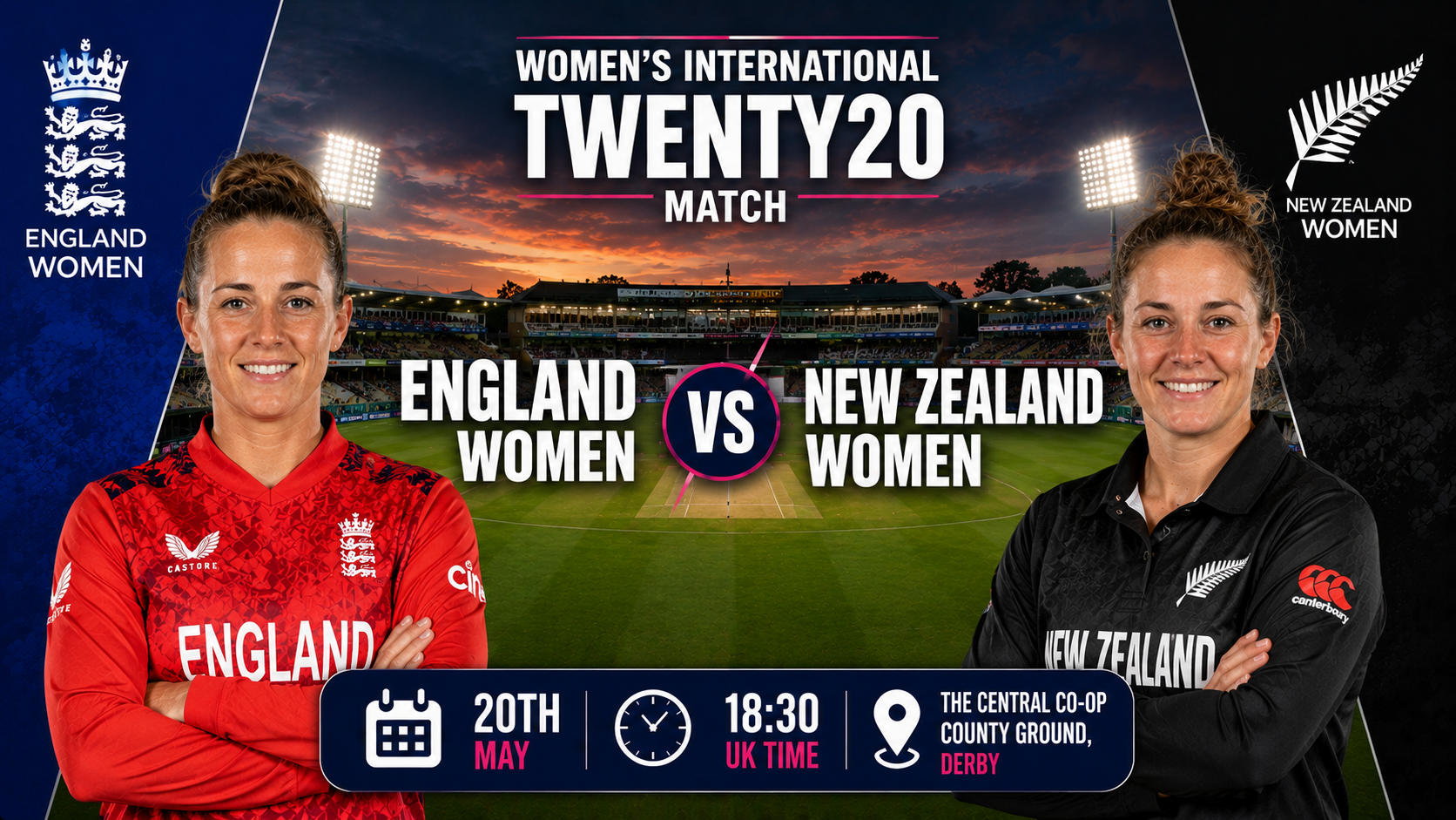 Read more about the article England Women v New Zealand Women – 20 May – Preview & Prediction