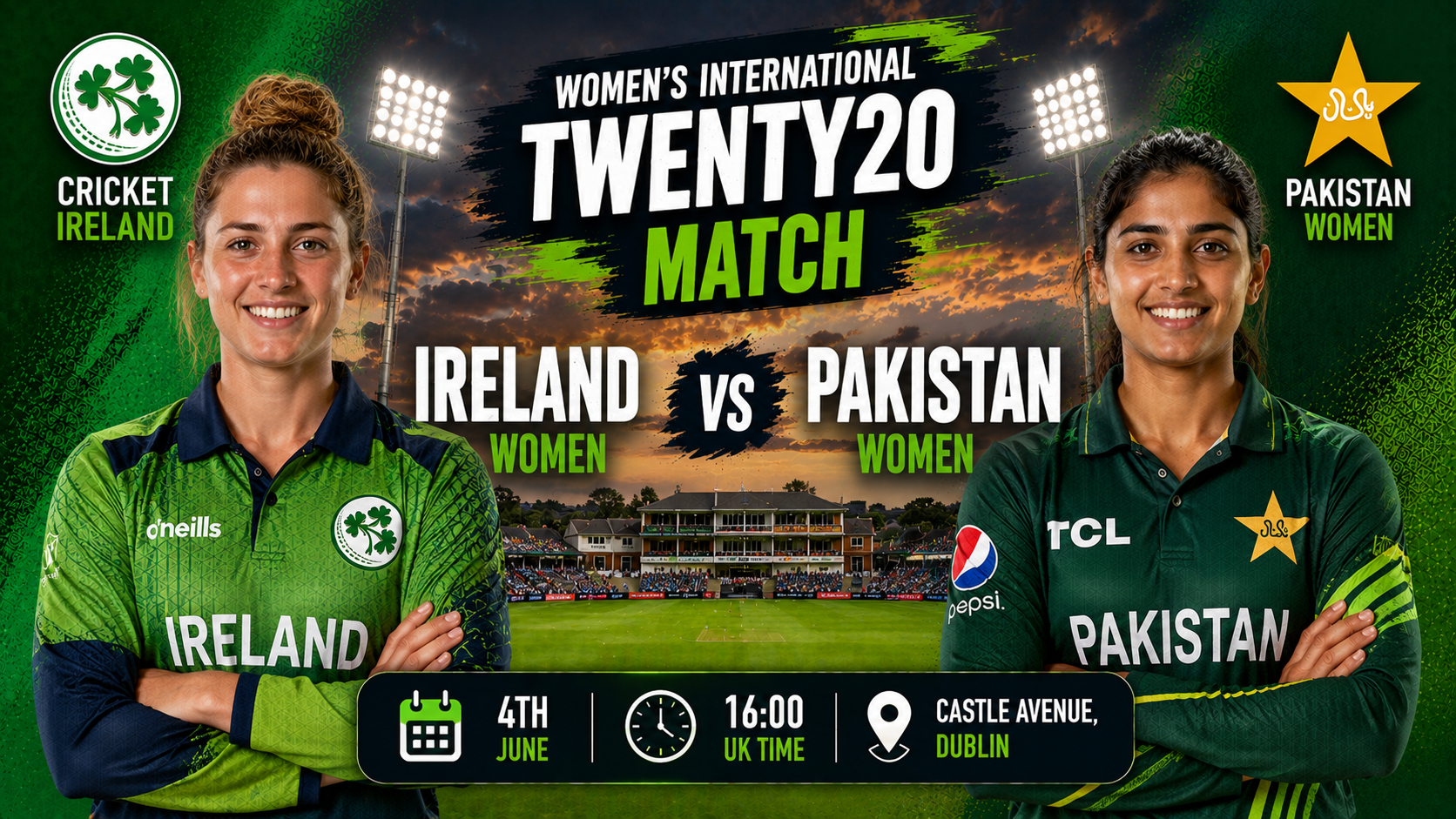 Read more about the article Ireland Women v Pakistan Women – 4 June – Preview & Prediction