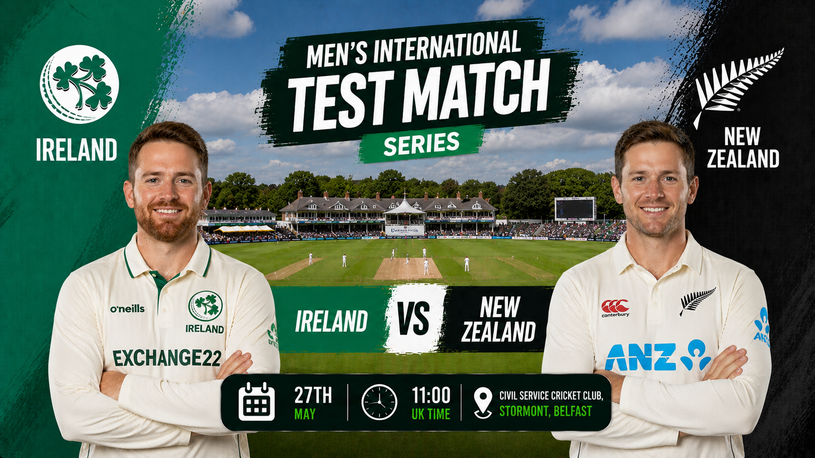 Read more about the article Ireland v New Zealand – 27 May – Preview & Prediction
