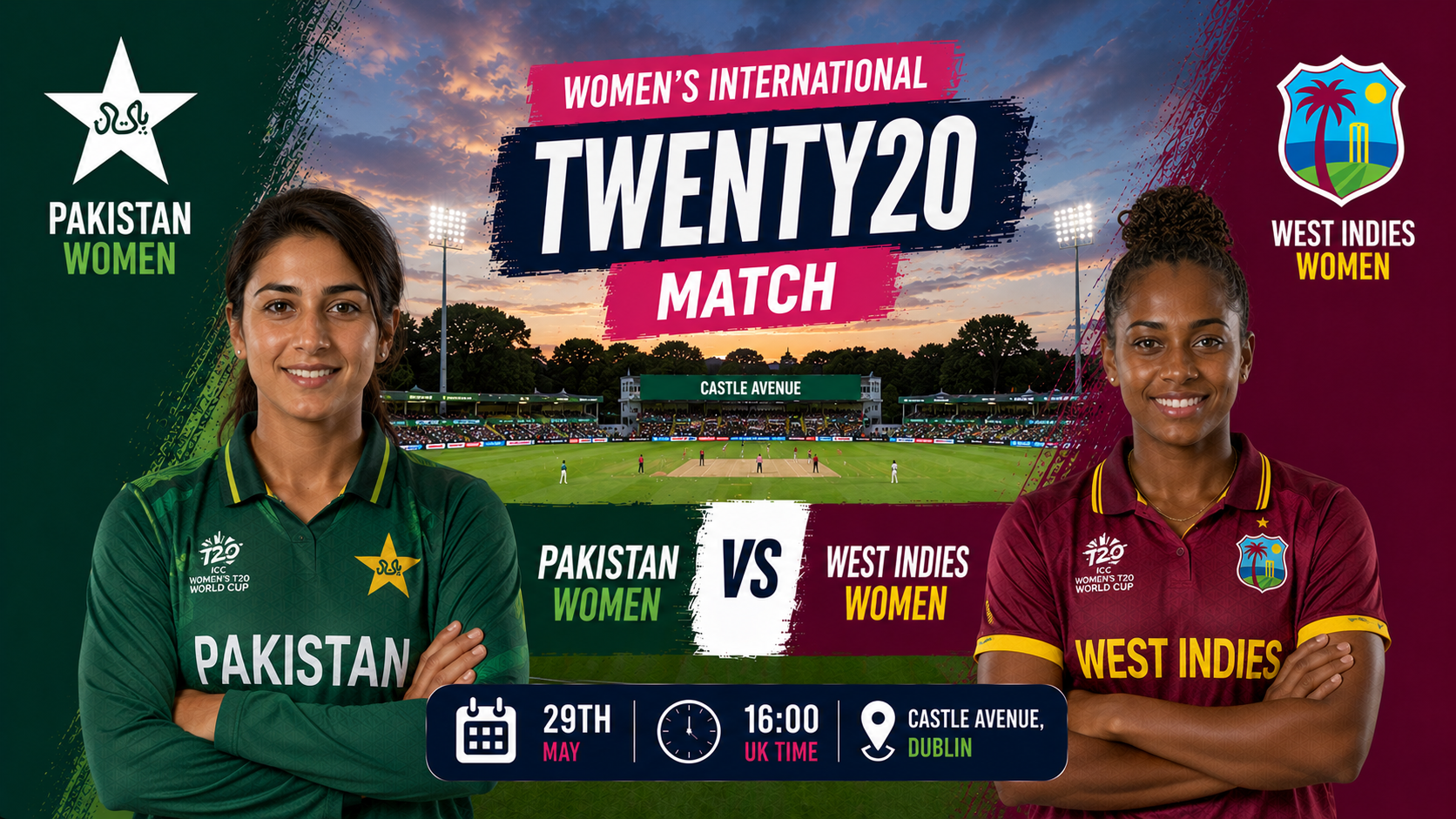 Read more about the article Pakistan Women v West Indies Women – 29 May – Preview & Prediction