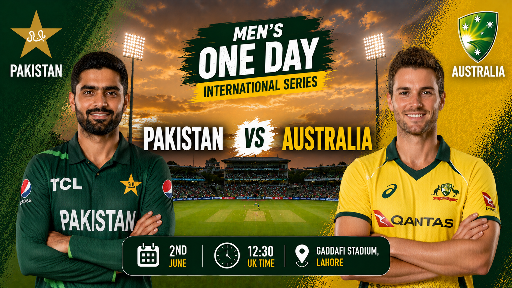 Read more about the article Pakistan v Australia – 2 June – Preview & Prediction