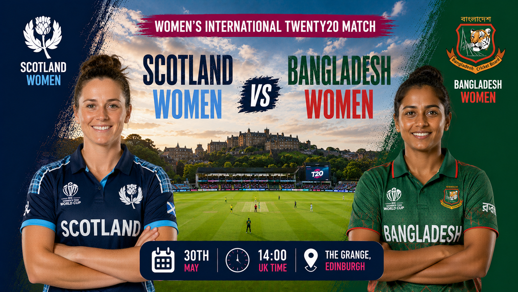 Read more about the article Scotland Women v Bangladesh Women – 30 May – Preview & Prediction