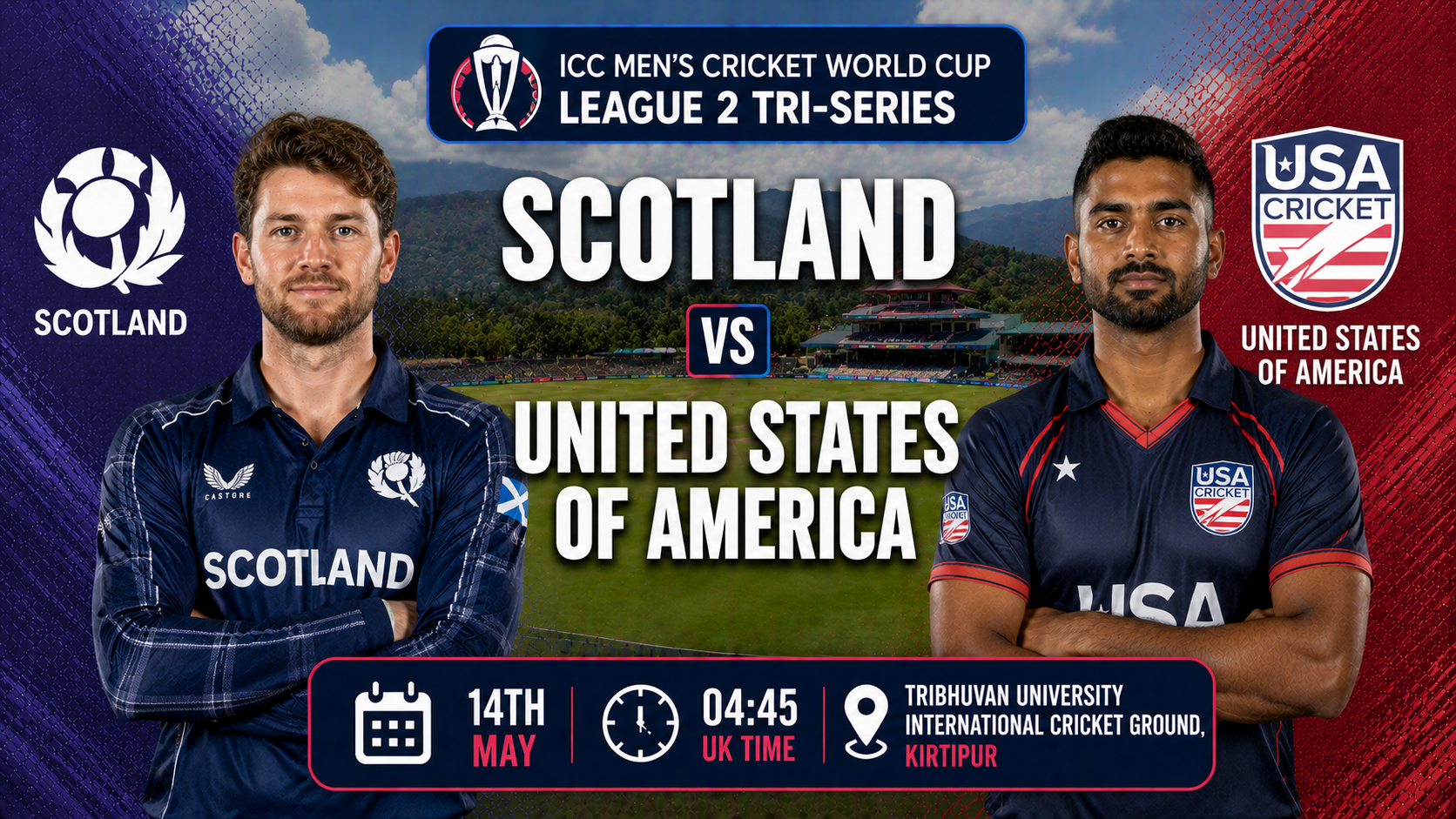 Read more about the article Scotland v United States of America – 14 May – Preview & Prediction
