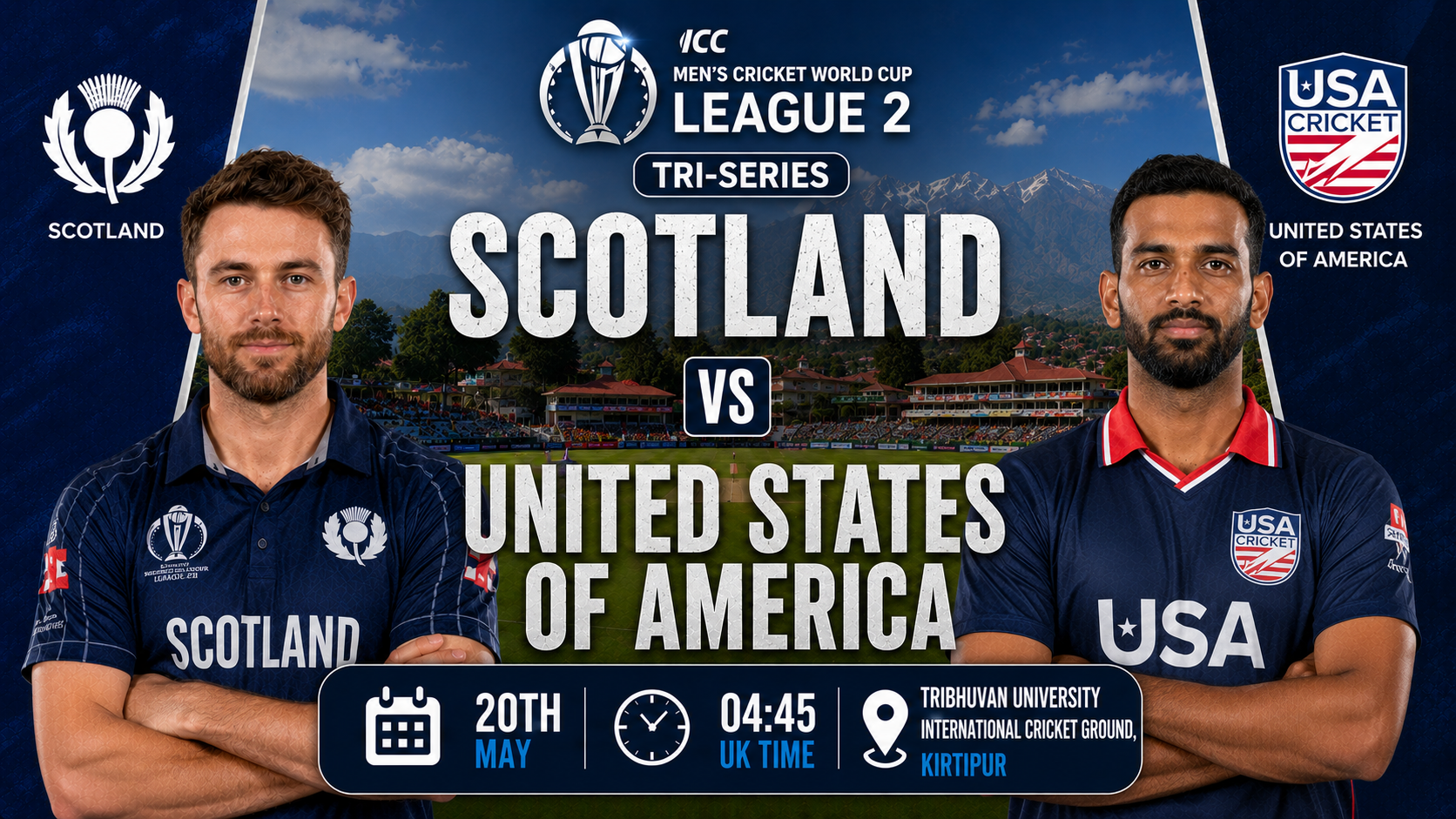 Read more about the article Scotland v United States of America – 20 May – Preview & Prediction