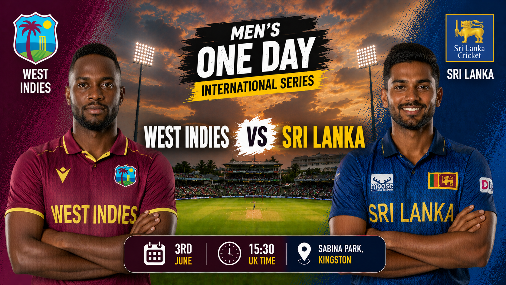 Read more about the article West Indies v Sri Lanka – 3 June – Preview & Prediction