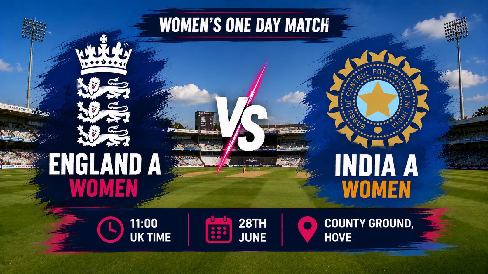 Read more about the article England A Women v India A Women – 28 June – Preview & Prediction