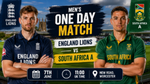 England Lions v South Africa A Preview 7th June 26