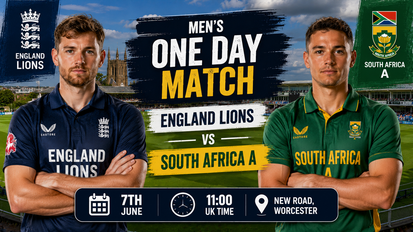Read more about the article England Lions v South Africa A – 7 June – Preview & Prediction