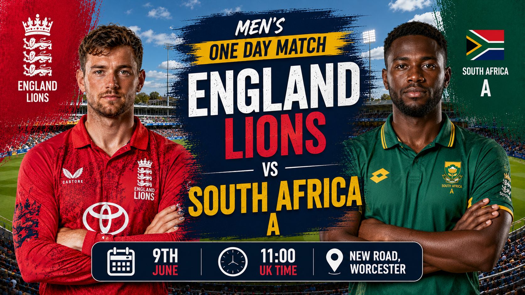 Read more about the article England Lions v South Africa A – 9 June – Preview & Prediction