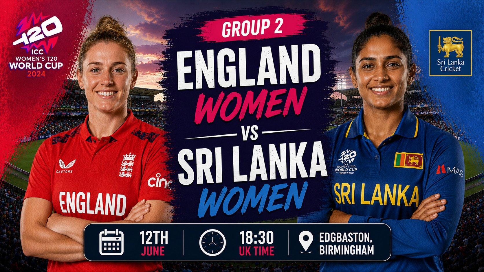 Read more about the article England Women v Sri Lanka Women – 12 June – Preview & Prediction