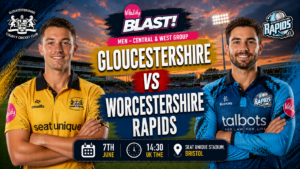 Gloucestershire v Worcestershire Rapids Preview 7th June 26
