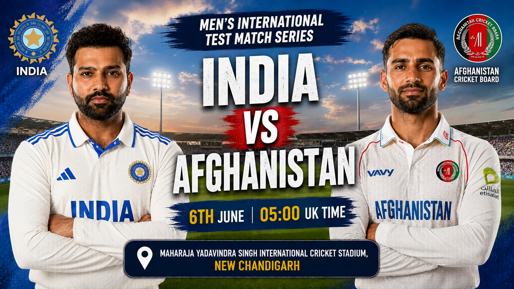 Read more about the article India v Afghanistan – 6 June – Preview & Prediction