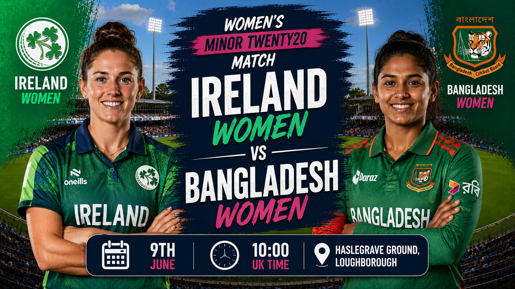 Read more about the article Ireland Women v Bangladesh Women – 9 June – Preview & Prediction