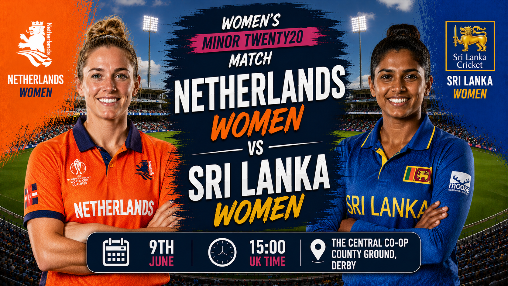 Read more about the article Netherlands Women v Sri Lanka Women – 9 June – Preview & Prediction