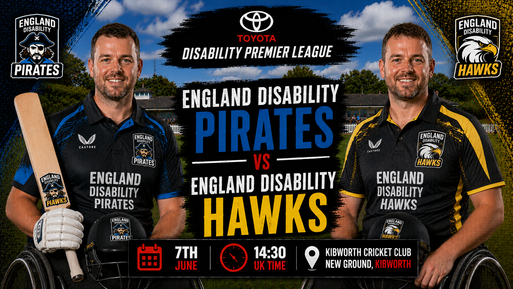 Read more about the article England Disability Pirates v England Disability Hawks – 7 June – Preview & Prediction