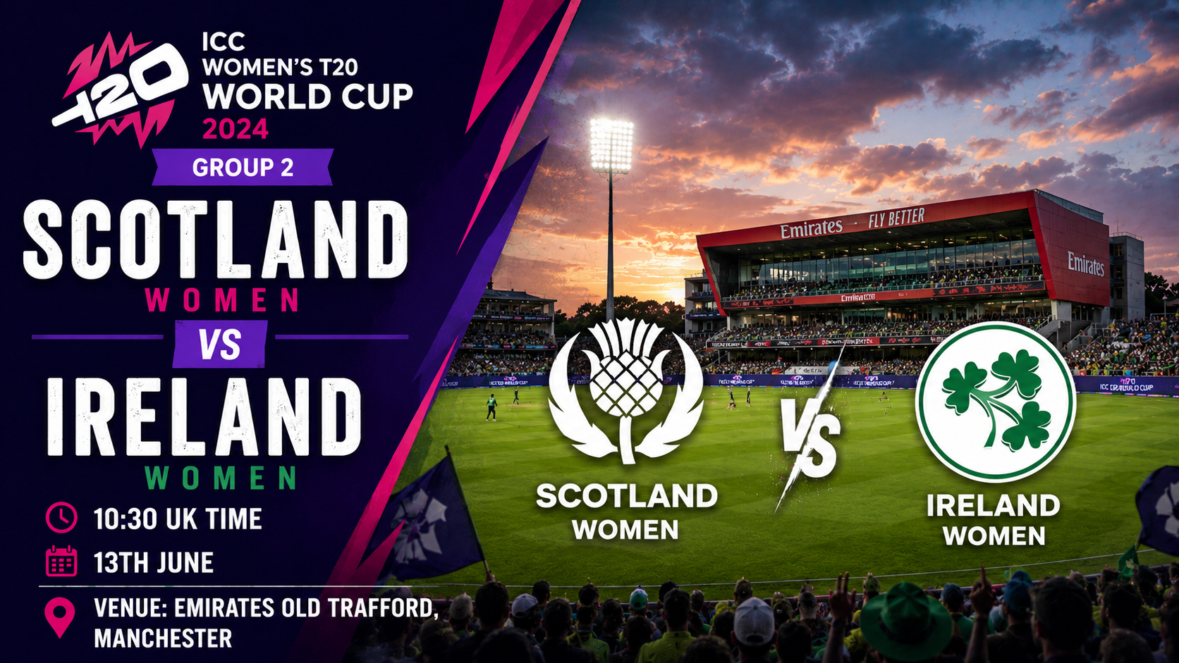 Read more about the article Scotland Women v Ireland Women – 13 June – Preview & Prediction