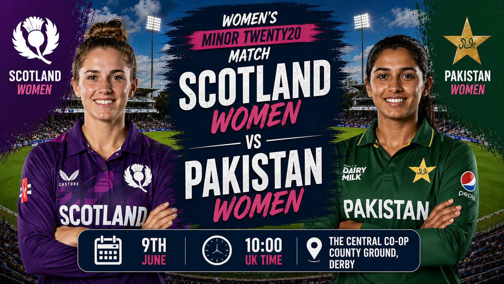 Read more about the article Scotland Women v Pakistan Women – 9 June – Preview & Prediction