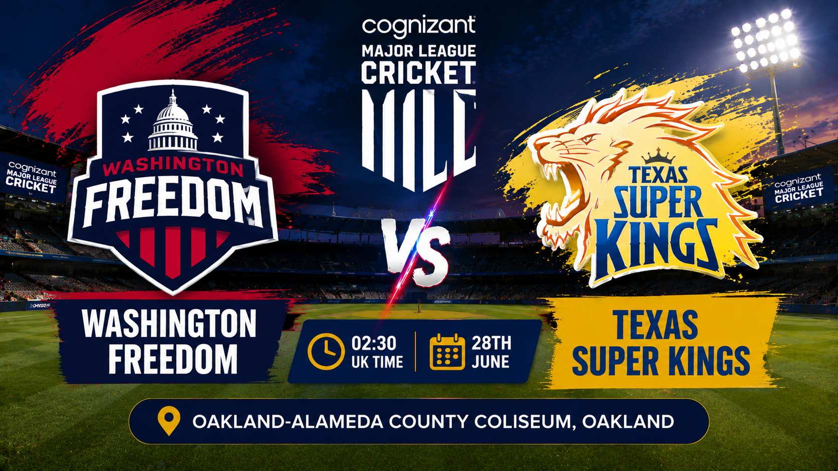 Read more about the article Washington Freedom v Texas Super Kings – 28 June – Preview & Prediction
