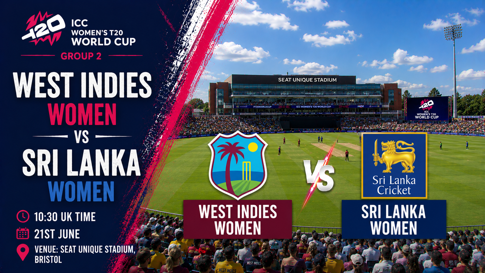 Read more about the article West Indies Women v Sri Lanka Women – 21 June – Preview & Prediction
