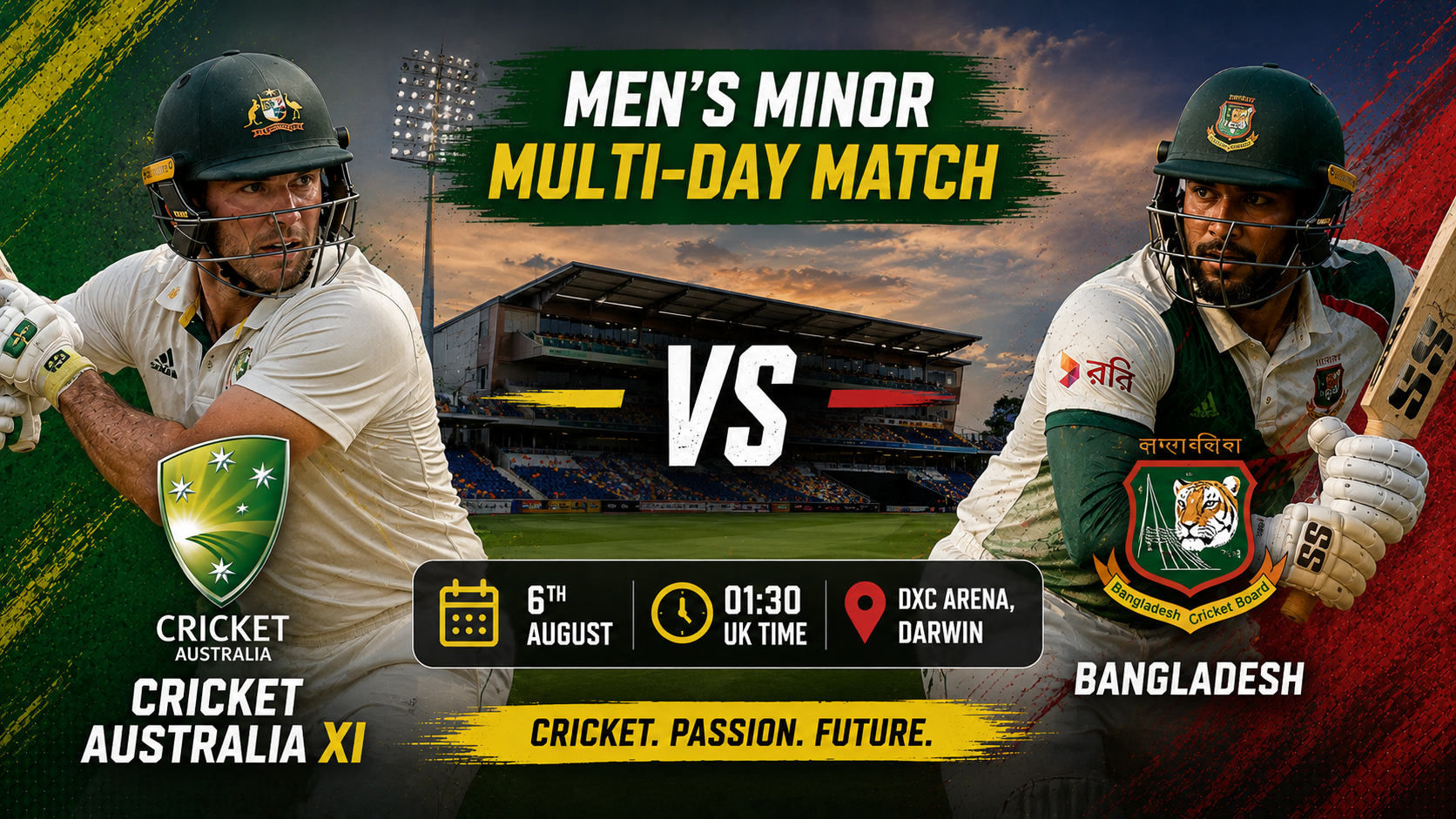 Read more about the article Cricket Australia XI v Bangladesh – 6 August – Preview & Prediction