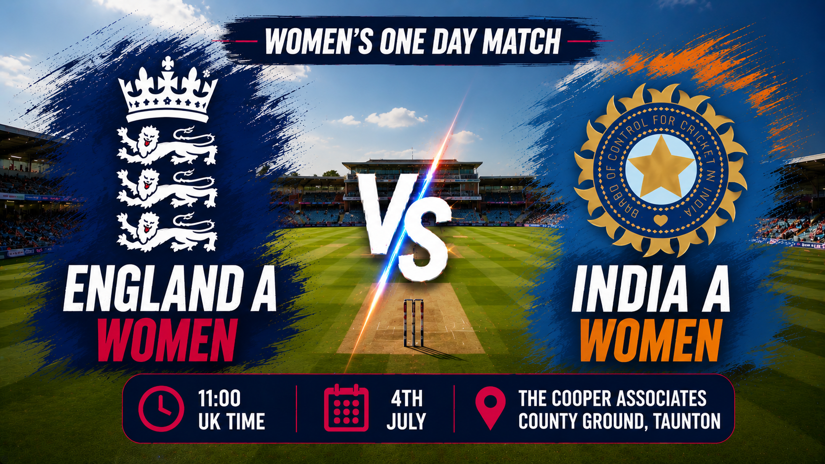 Read more about the article England A Women v India A Women – 4 July – Preview & Prediction