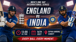 England v India 2nd ODI Preview 16th July 26