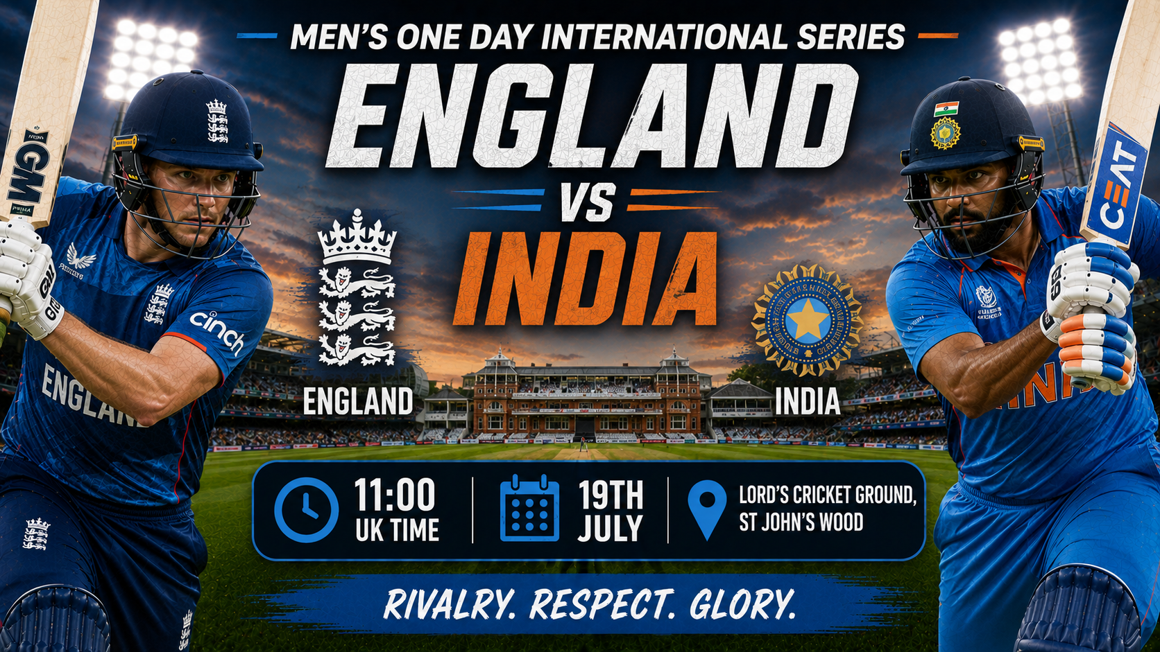 Read more about the article England v India – 19 July – Preview & Prediction