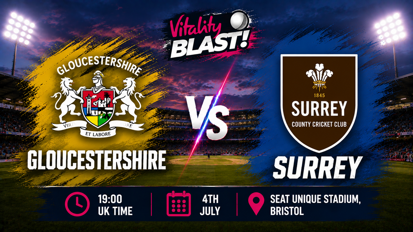 Read more about the article Gloucestershire v Surrey – 4 July – Preview & Prediction