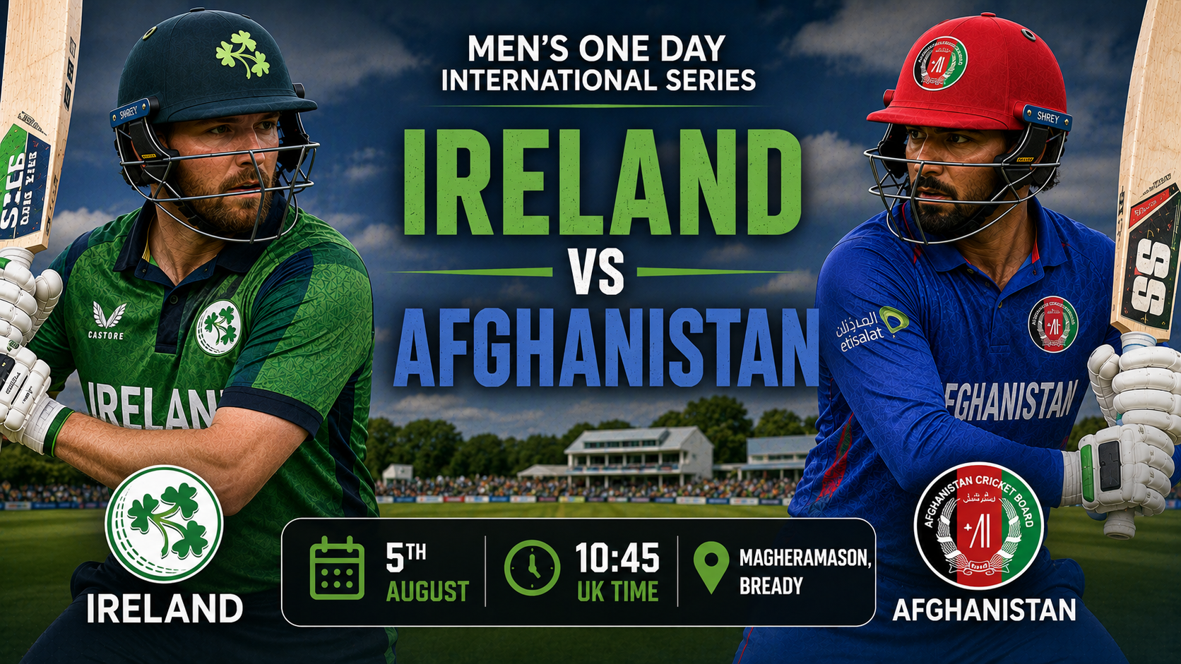 Read more about the article Ireland v Afghanistan – 5 August – Preview & Prediction