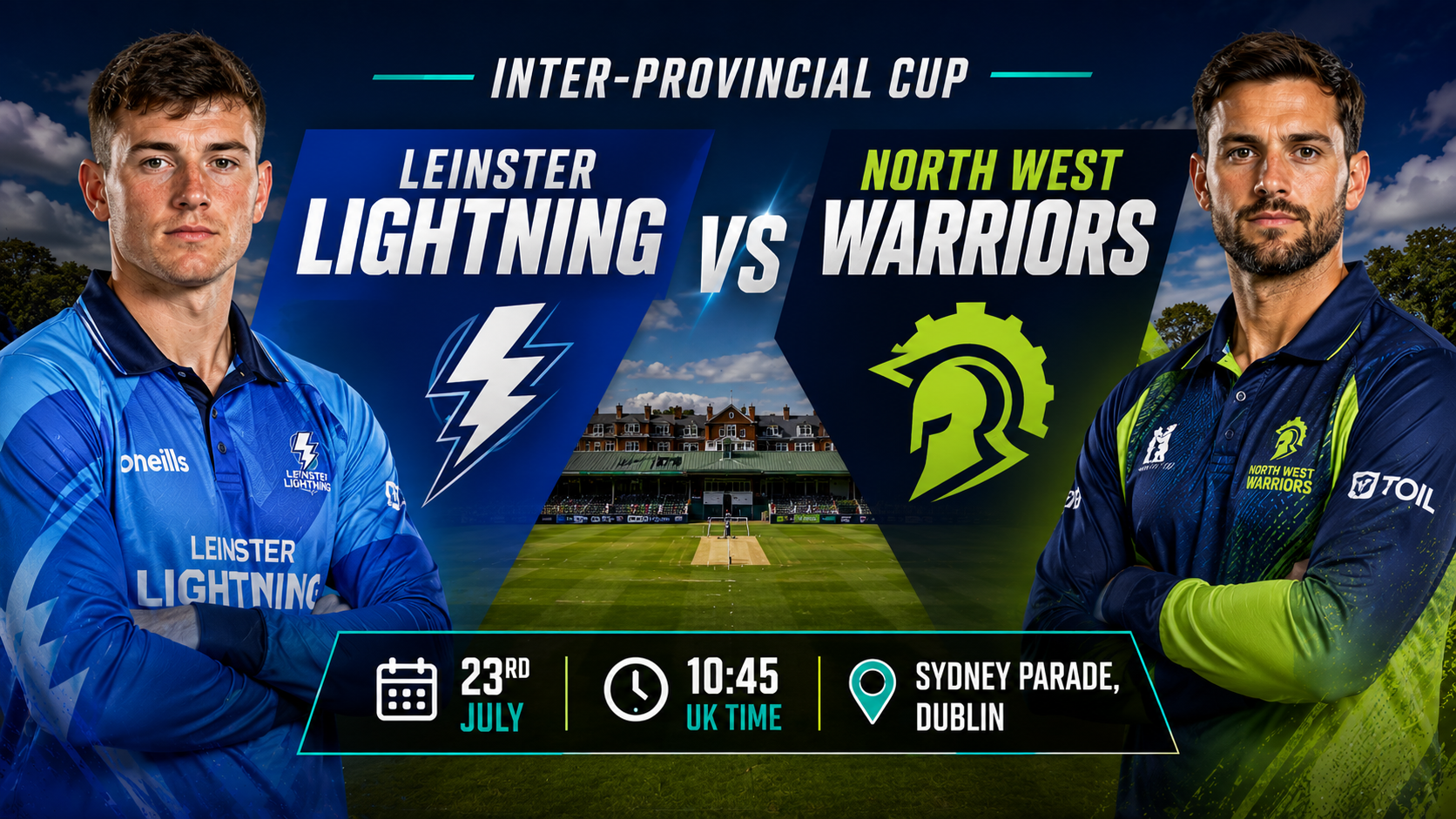 Read more about the article Leinster Lightning v North West Warriors – 23 July – Preview & Prediction