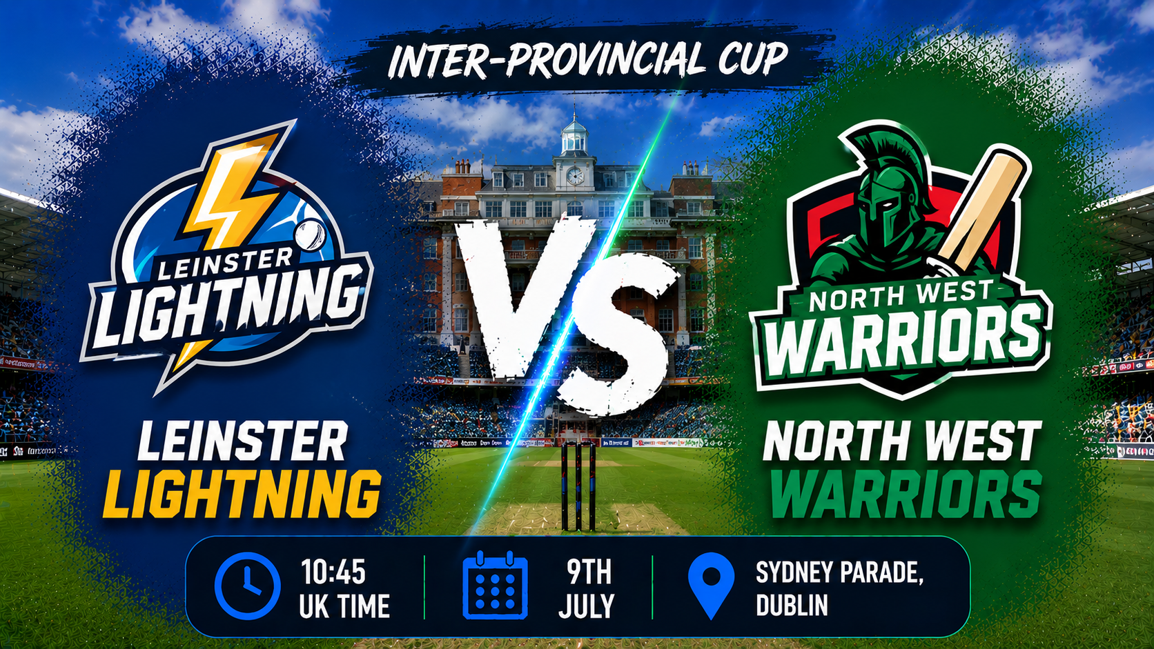 Read more about the article Leinster Lightning v North West Warriors – 9 July – Preview & Prediction