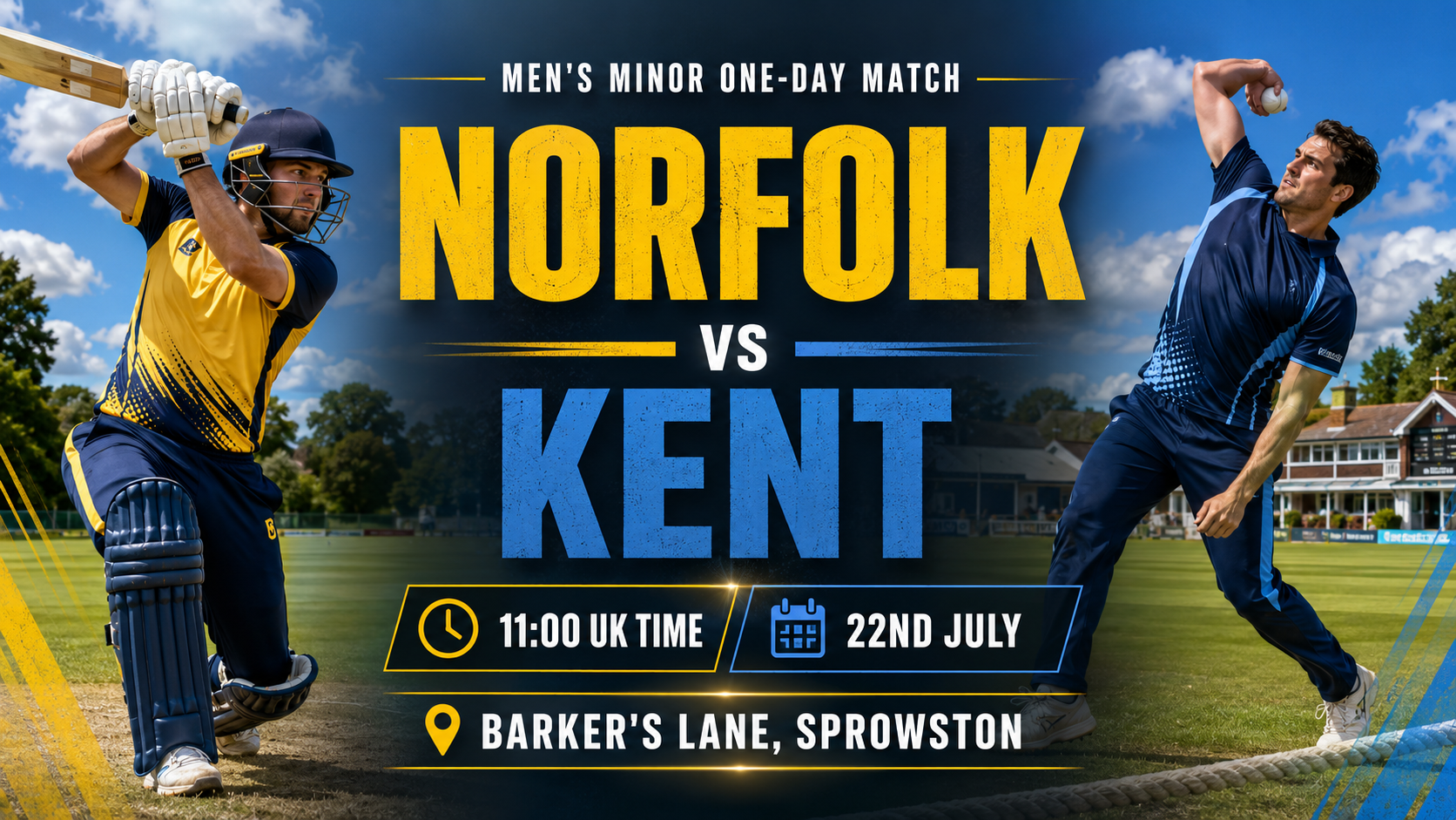 Read more about the article Norfolk v Kent – 22 July – Preview & Prediction