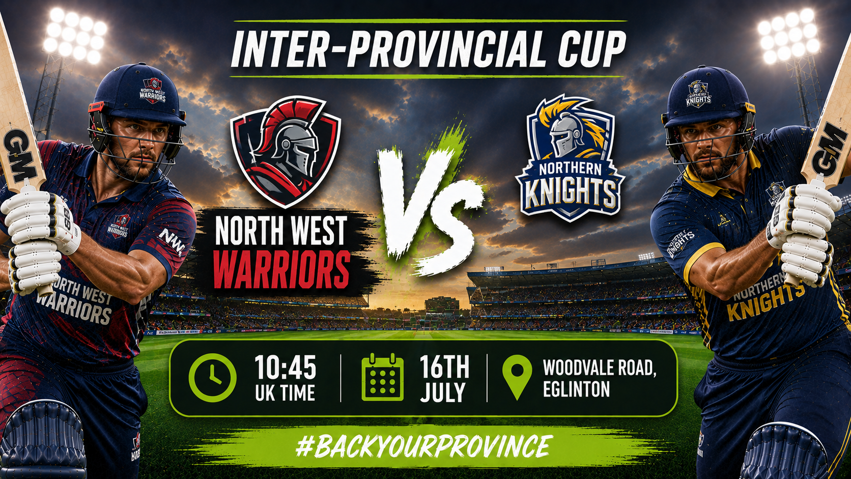 Read more about the article North West Warriors v Northern Knights – 16 July – Preview & Prediction