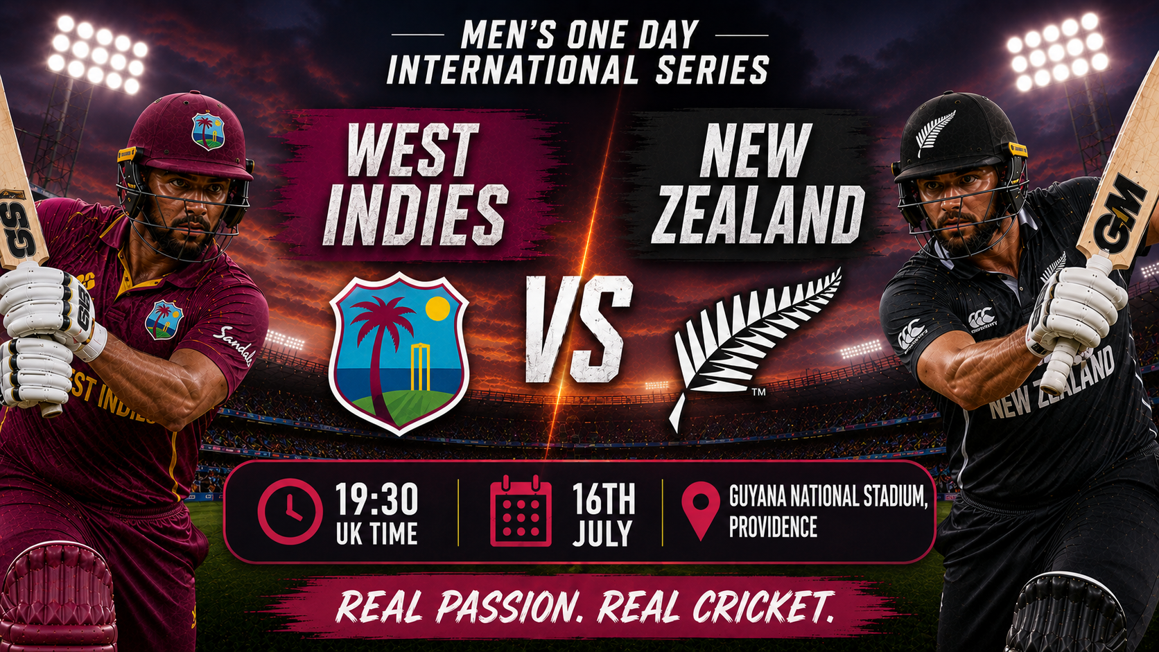 Read more about the article West Indies v New Zealand – 16 July – Preview & Prediction