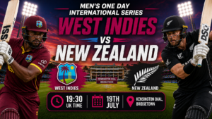 West Indies v New Zealand 4th ODI Preview 19th July 26