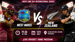West Indies v New Zealand ODI Preview 13th July 26