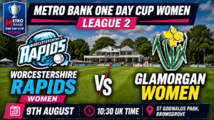 Worcs Rapids Women v Glamorgan Preview 9th August 26
