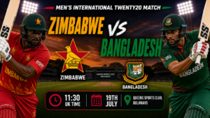 Zimbabwe v Bangladesh 4th T20I Preview 19th July 26