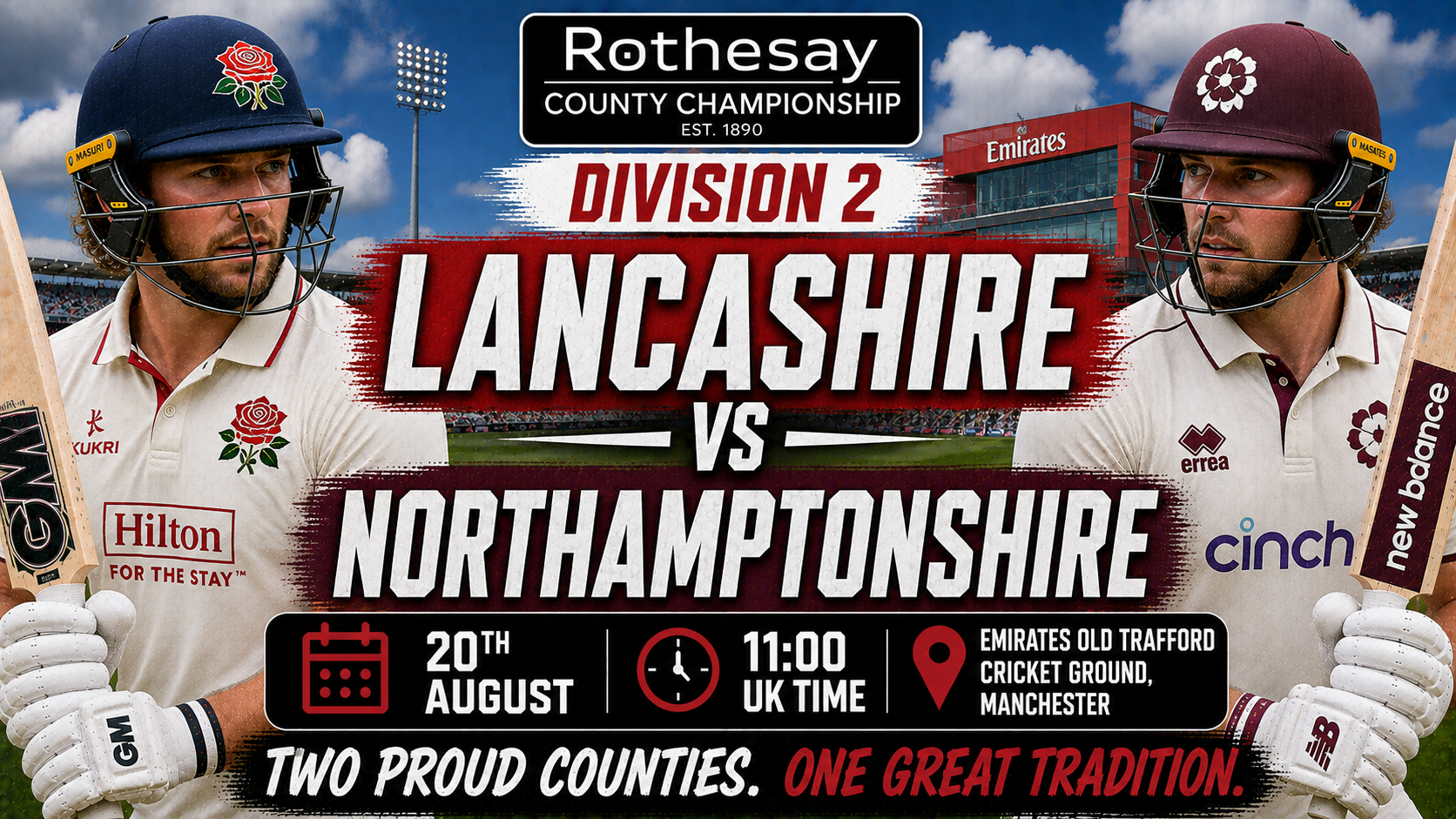 Read more about the article Lancashire v Northamptonshire – 20 August – Preview & Prediction